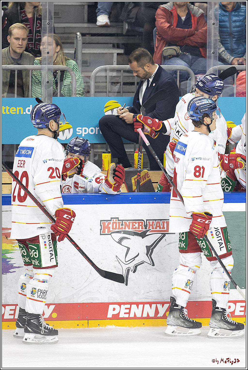 PENNY DEL;  Koelner Haie - Duesseldorfer EG; Koeln, 19.10.2021